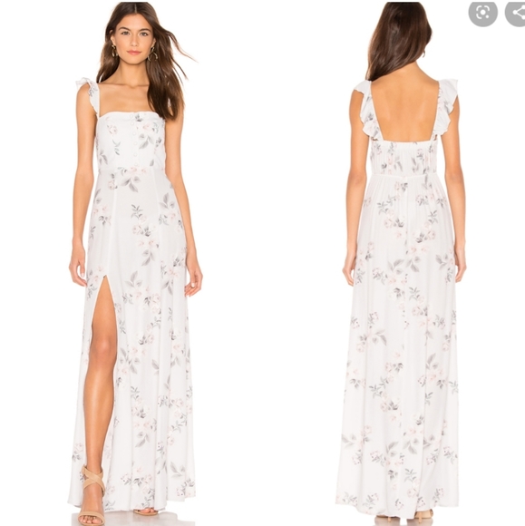 🔥LAST 1🔥NWT FLYNN SKYE SAGE MAXI DRESS - Picture 2 of 3